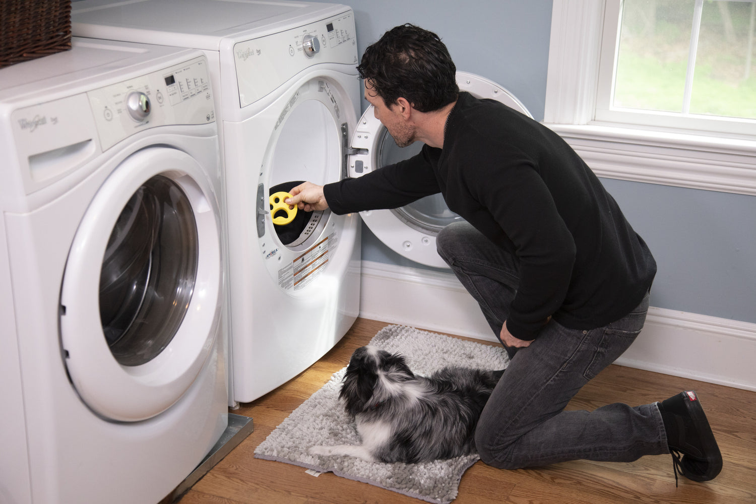 Can a roller washing machine wash down jackets?