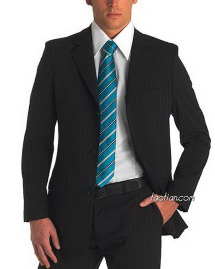 黑色西服配什么颜色领带， A Guide to Perfectly Matching Ties and Suits