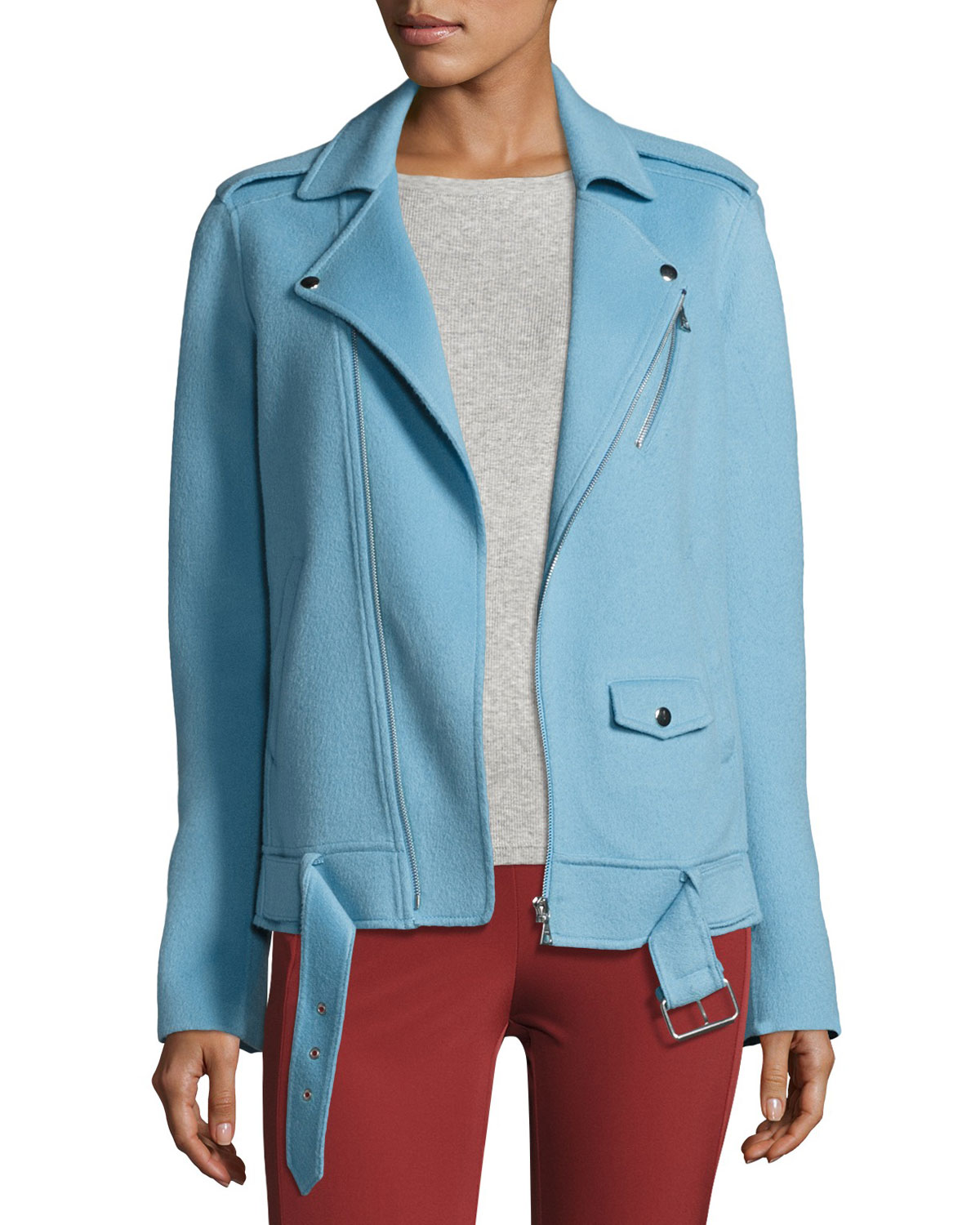 The Fashion Charm of Blue Down Jackets