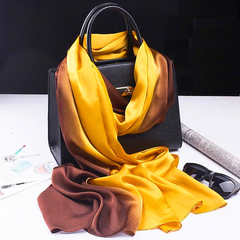 Title: Unveiling the Elegance and Timeless Allure of Zhang Baohua Silk Scarf