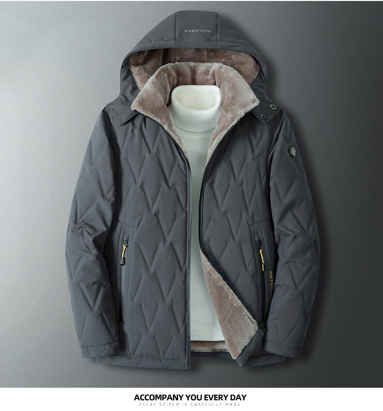 Middle-aged Mens Down Jackets: A Fashion Staple for the Winter