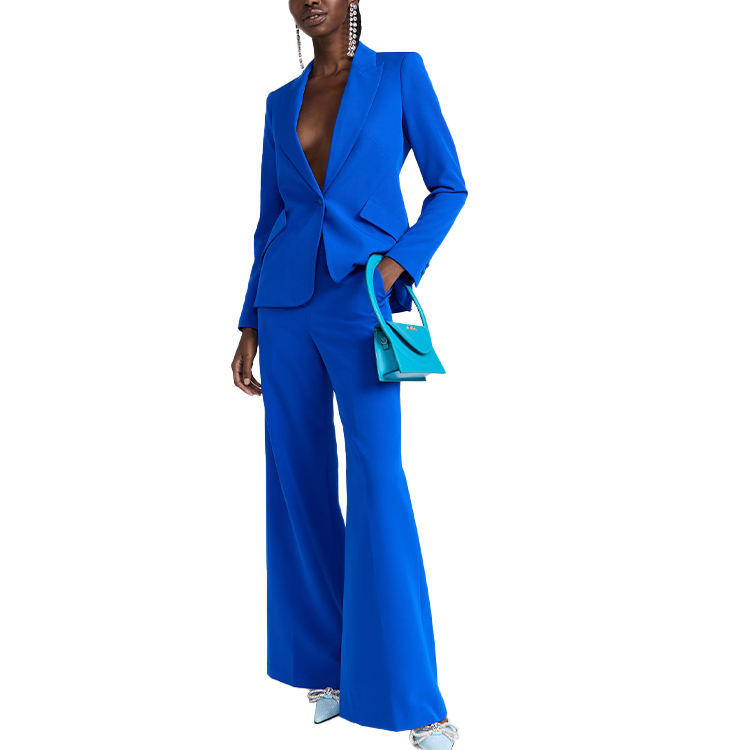 Title: The Serene Blue Suit - A Masterclass in Sophisticated Style and Subtle Elegance