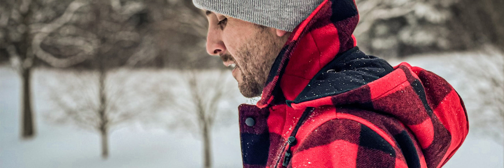 Winter Wonderland in a Red Jacket