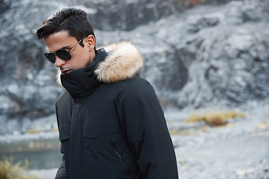 Title: The Essence of Warmth: YALU Mens Down Jacket