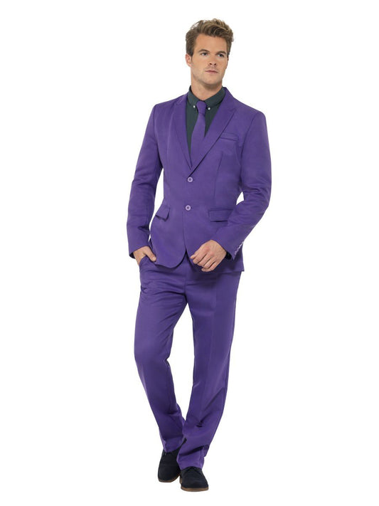 Title: The Elegant allure of Purple Suits