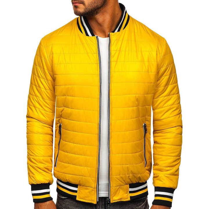 Is a yellow down jacket good-looking?