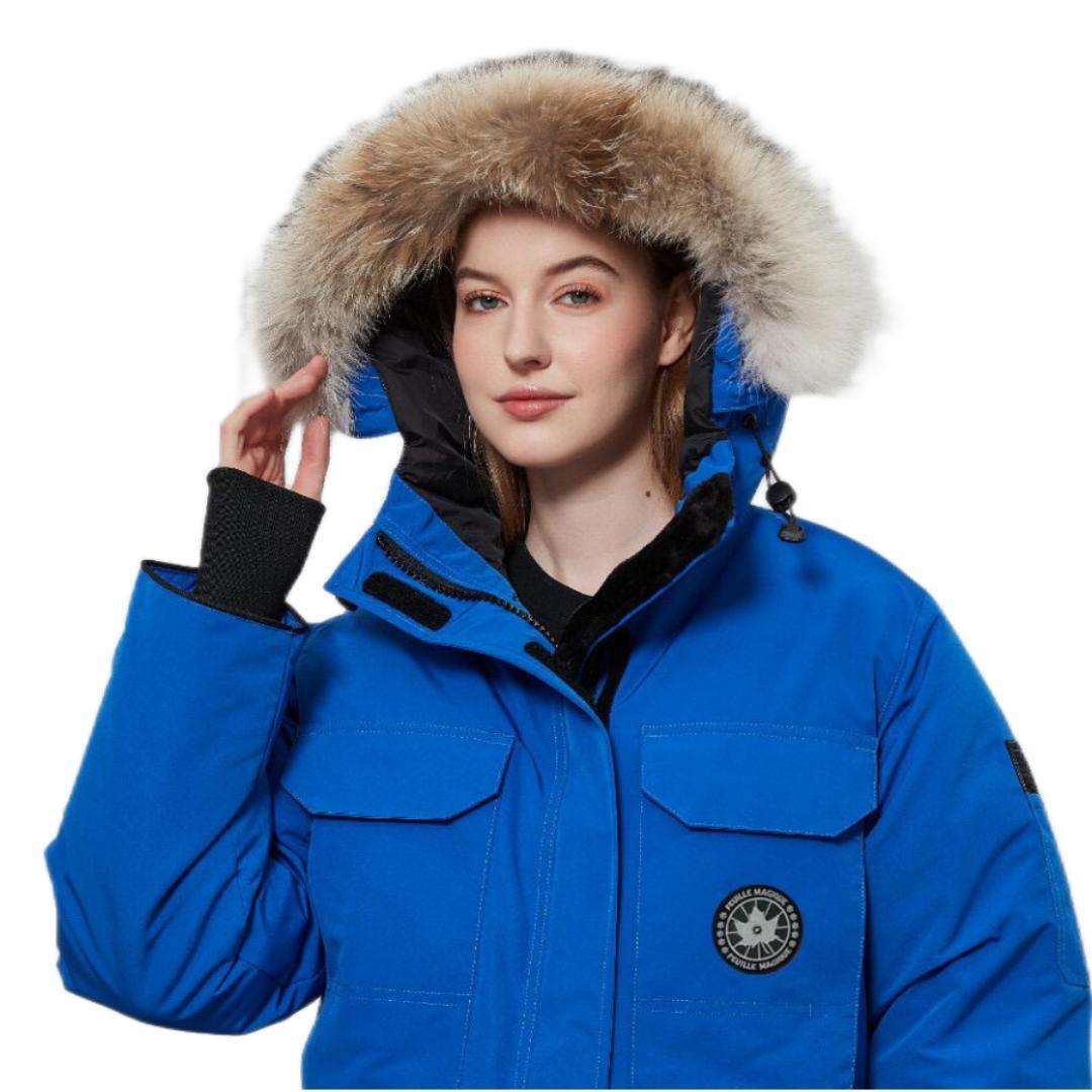 Goose Down Jacket: The Ultimate Winter Fashion Statement in Blue