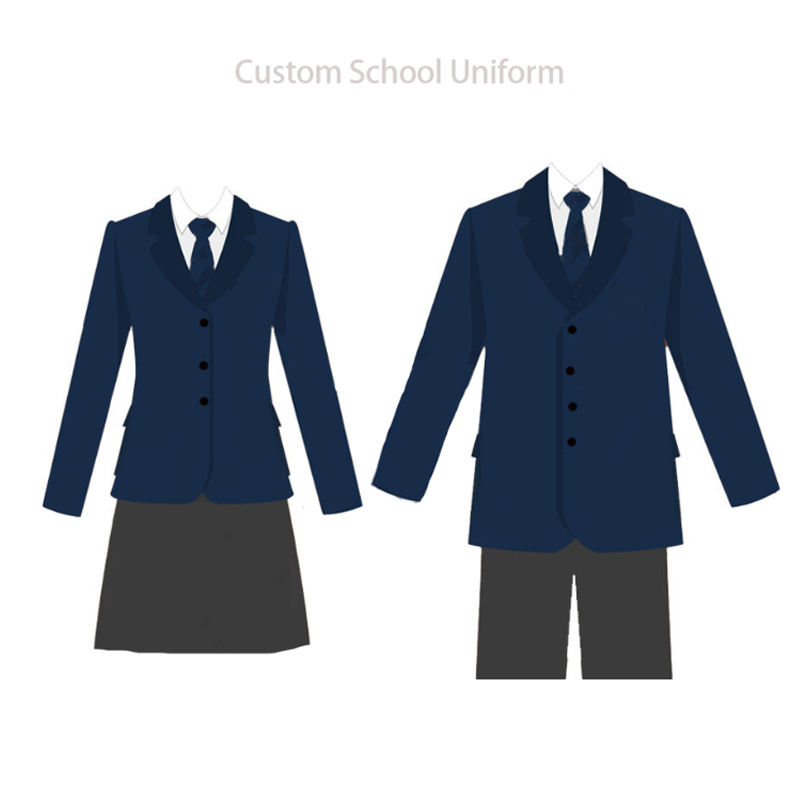 Title: The Evolution of School Uniforms: A Visual Journey through Western Suit Uniforms