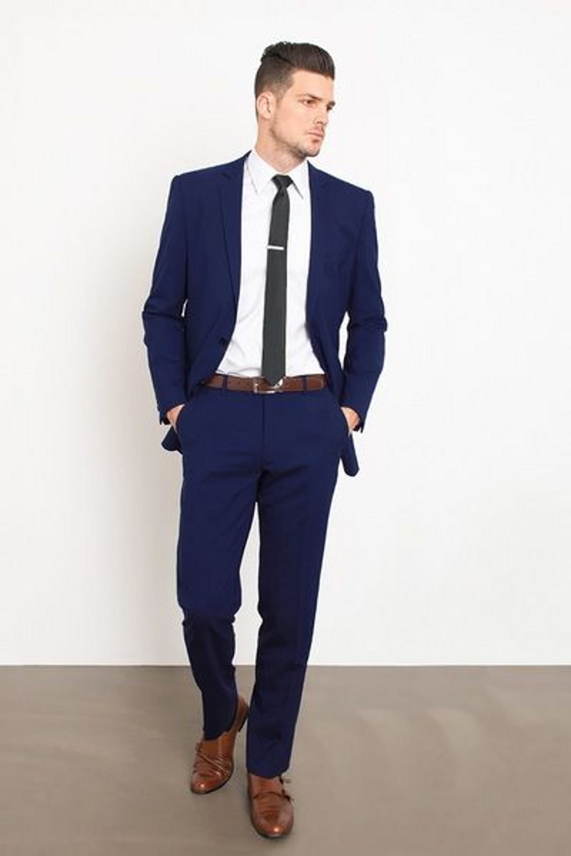 Title: The Art of Combining Navy Blue Suits: A Style Guide for Mens Fashion