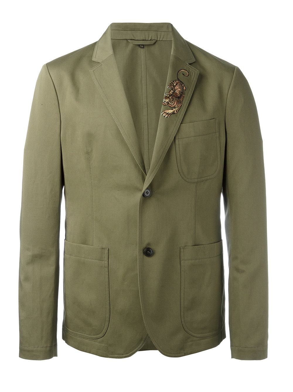 Title: The Timeless Appeal of Military Green Suits