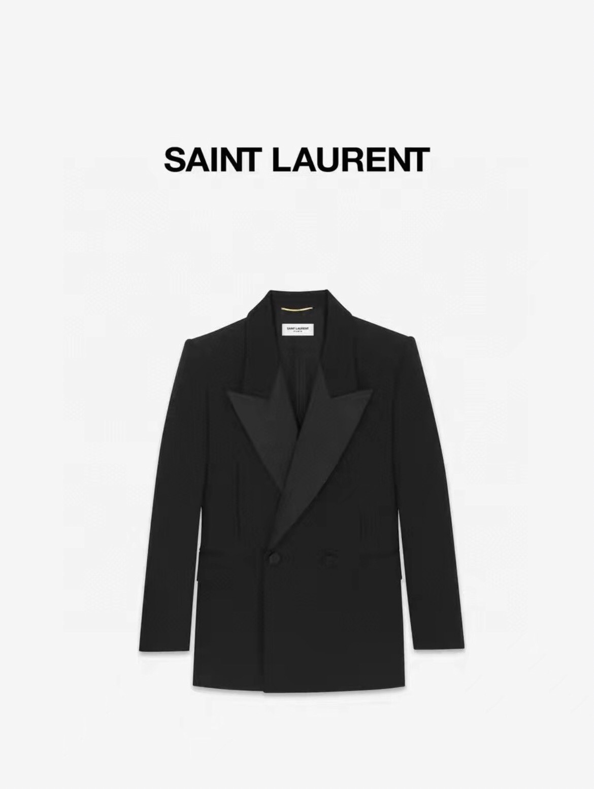 Title: The Iconic Saint Laurent Suit: A Timeless Classic