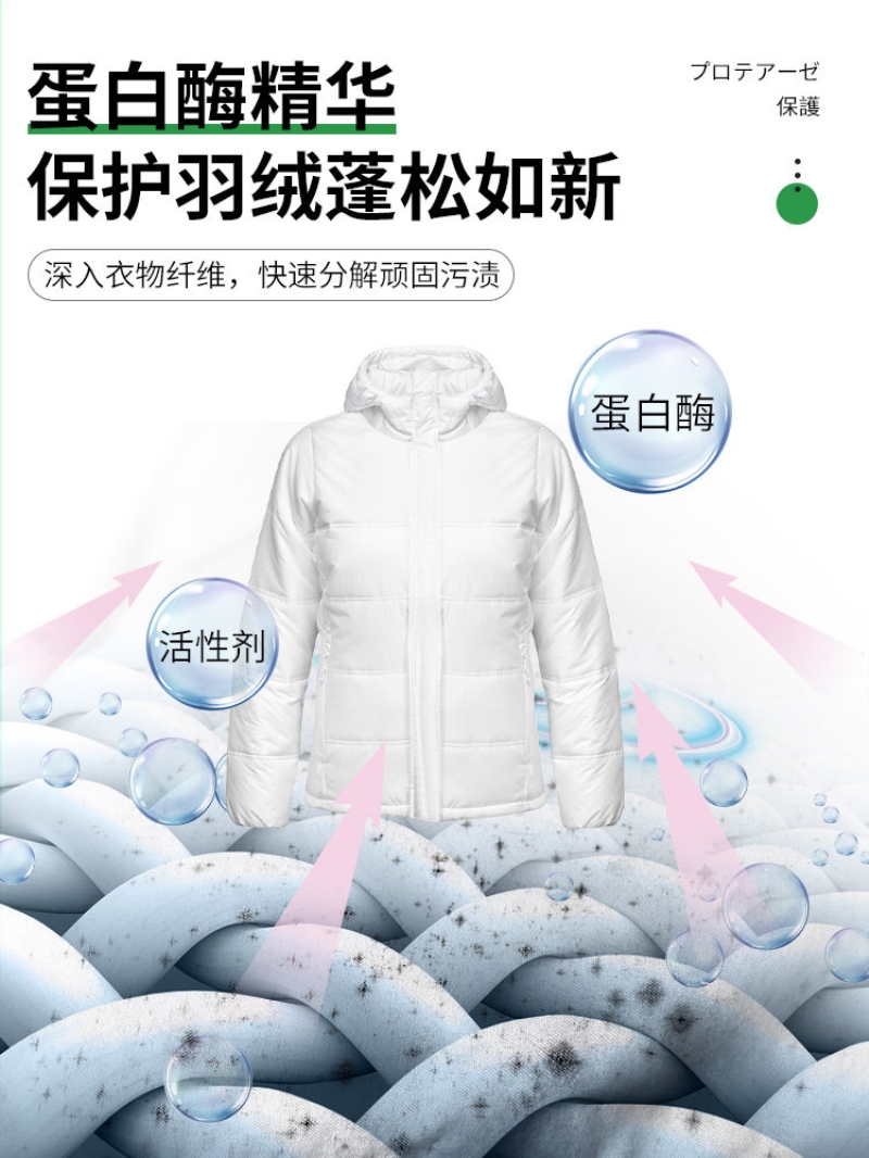 羽绒服的免洗清洁剂，高效、便捷与环保的选择