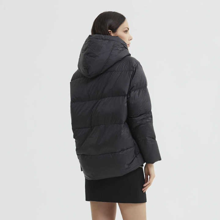 Title: The Elegance of Yalu Goose Feather Down Jackets