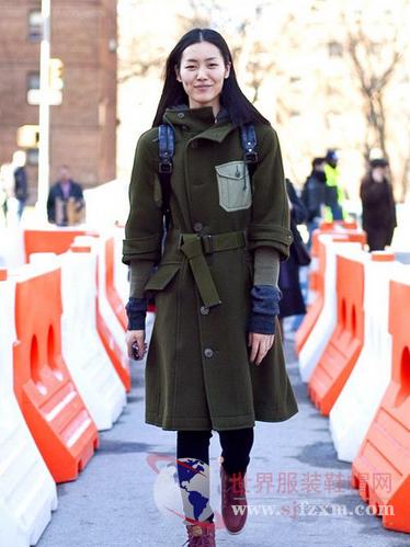 Liu Shishis Winter Coat: Fashion and Functionality