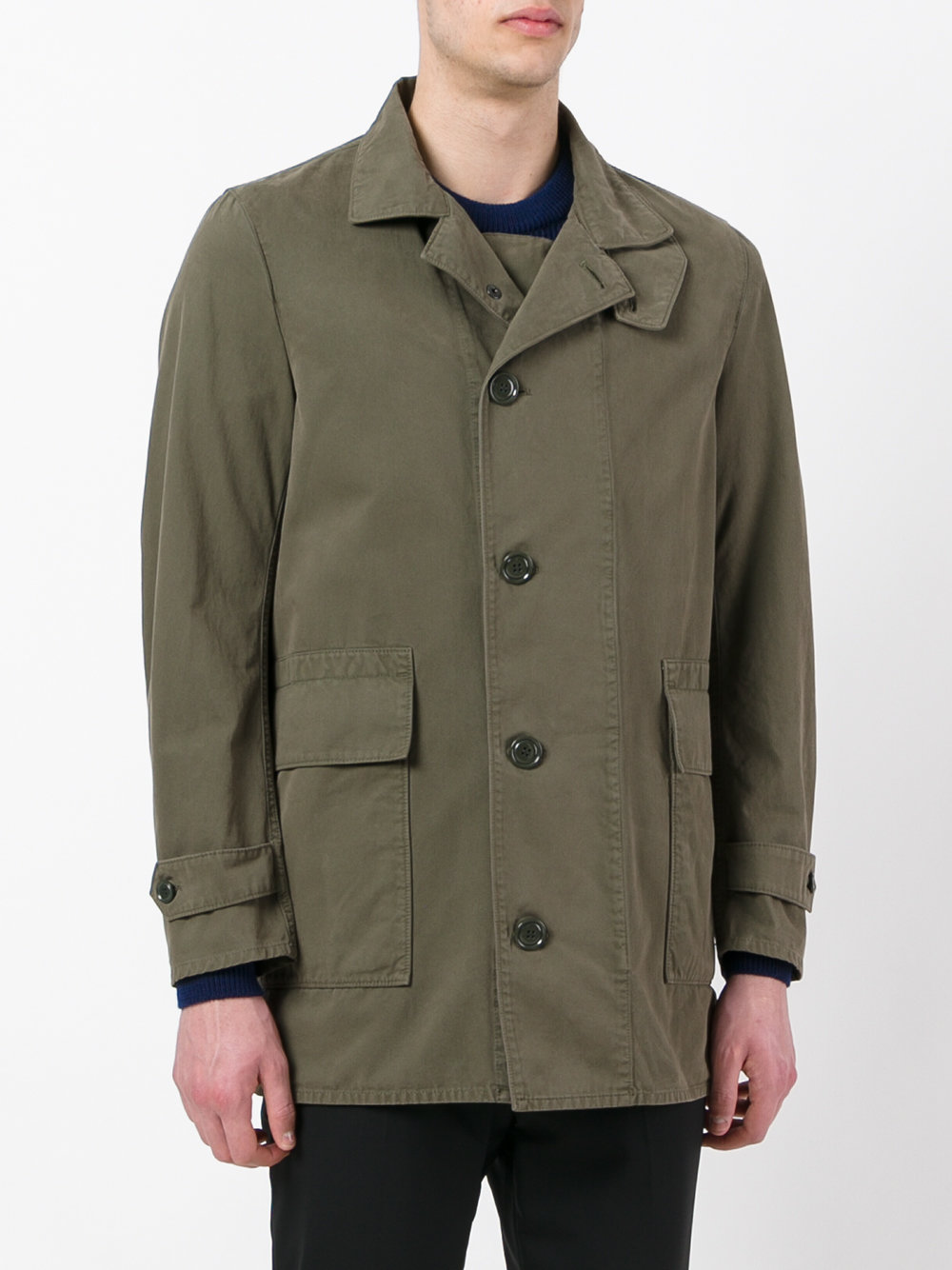 Military Green Jacket Coordination