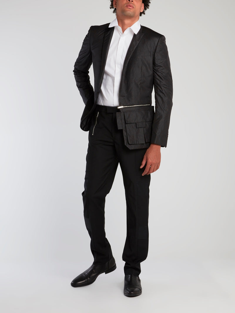 Title: The Perfect Pairing: How to Style a Black Suit with a White Shirt