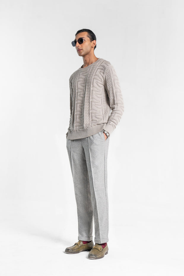 Title: Unconventional Style: Mens Suit Pairing with Sweaters