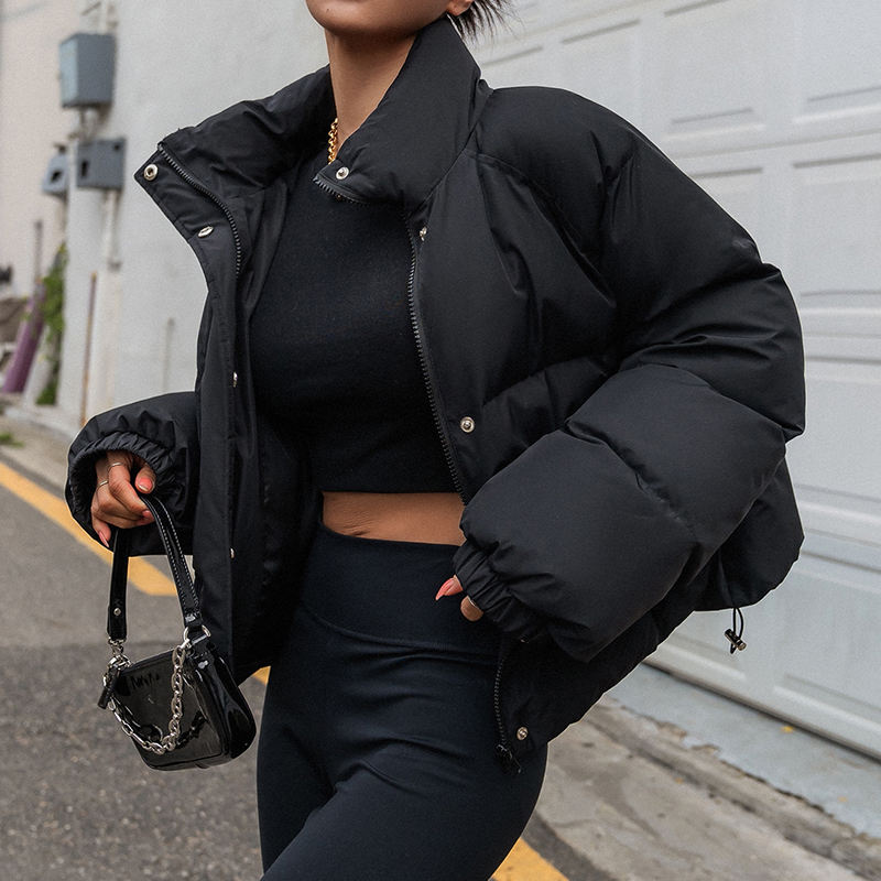 How to Style a Black Down Jacket