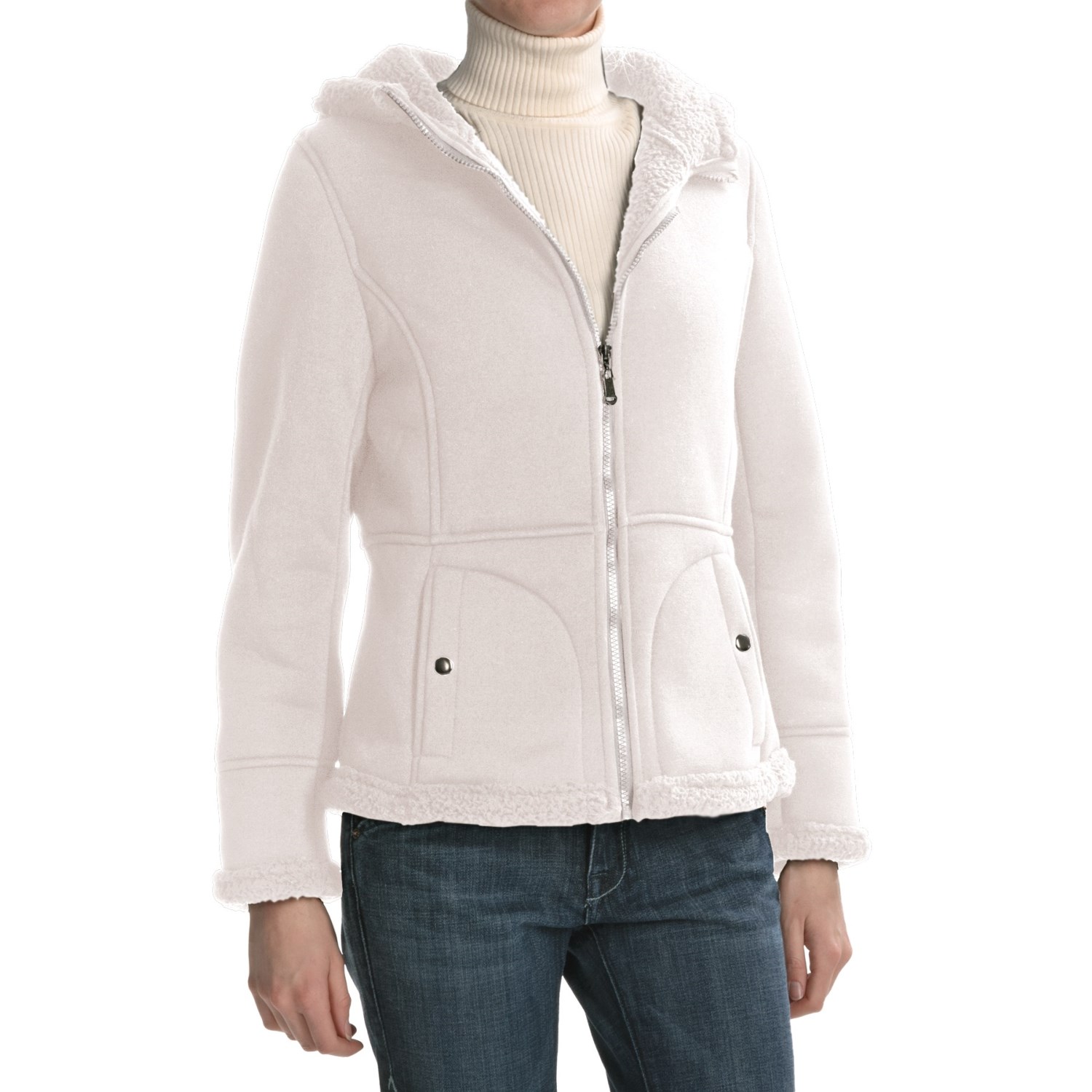 Title: The charm of the Long-sleeve, Mid-length Bobbin Feather Jacket for Women