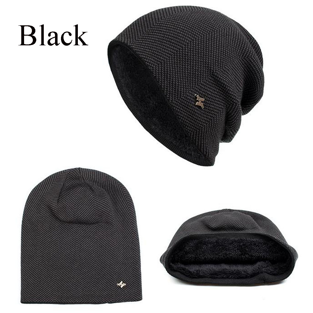 What kind of hat to wear with a black down jacket?