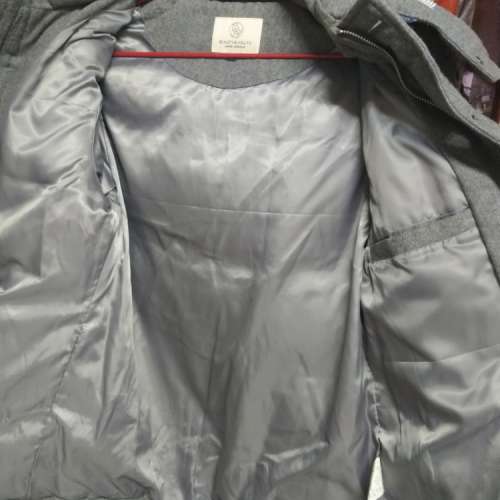 Is a Metallic Grey Down Jacket Stain Resistant?