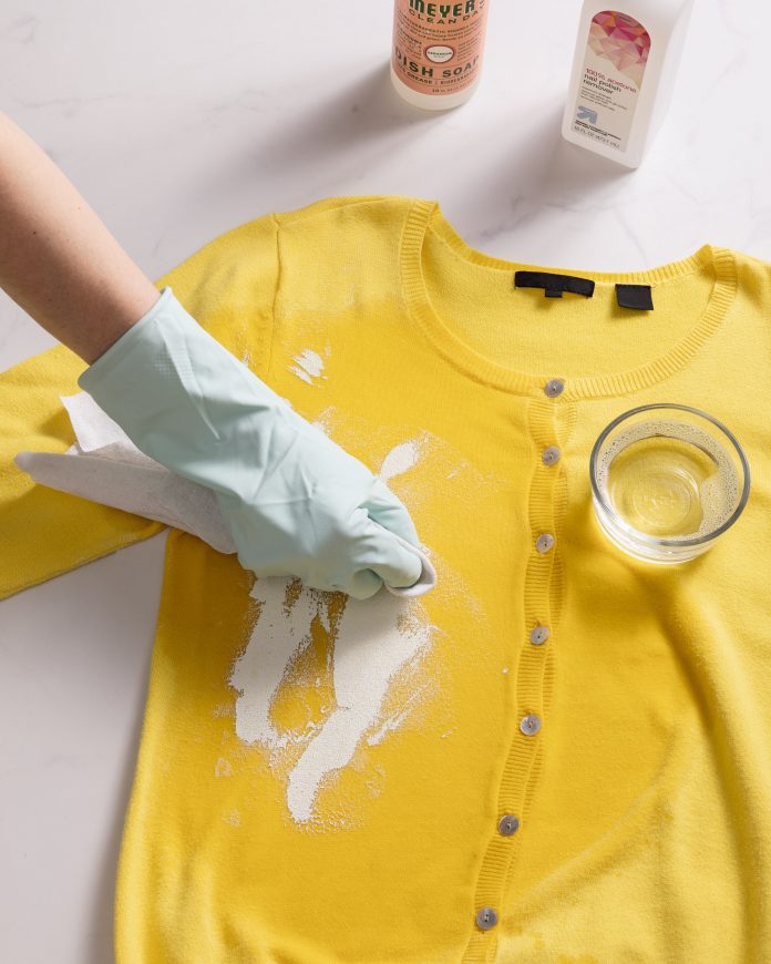 How to Clean Paint Stains from a Down Jacket