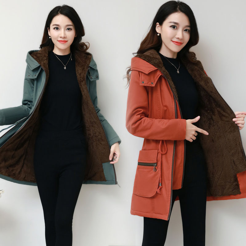 加厚加绒外套女装， Stay Cozy and Fashionable this Winter