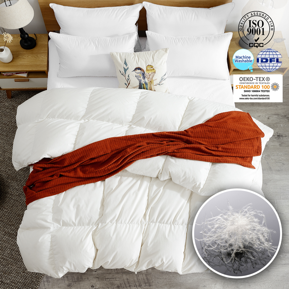 Quilted Goose Down Comforter - Washing and Maintenance Tips