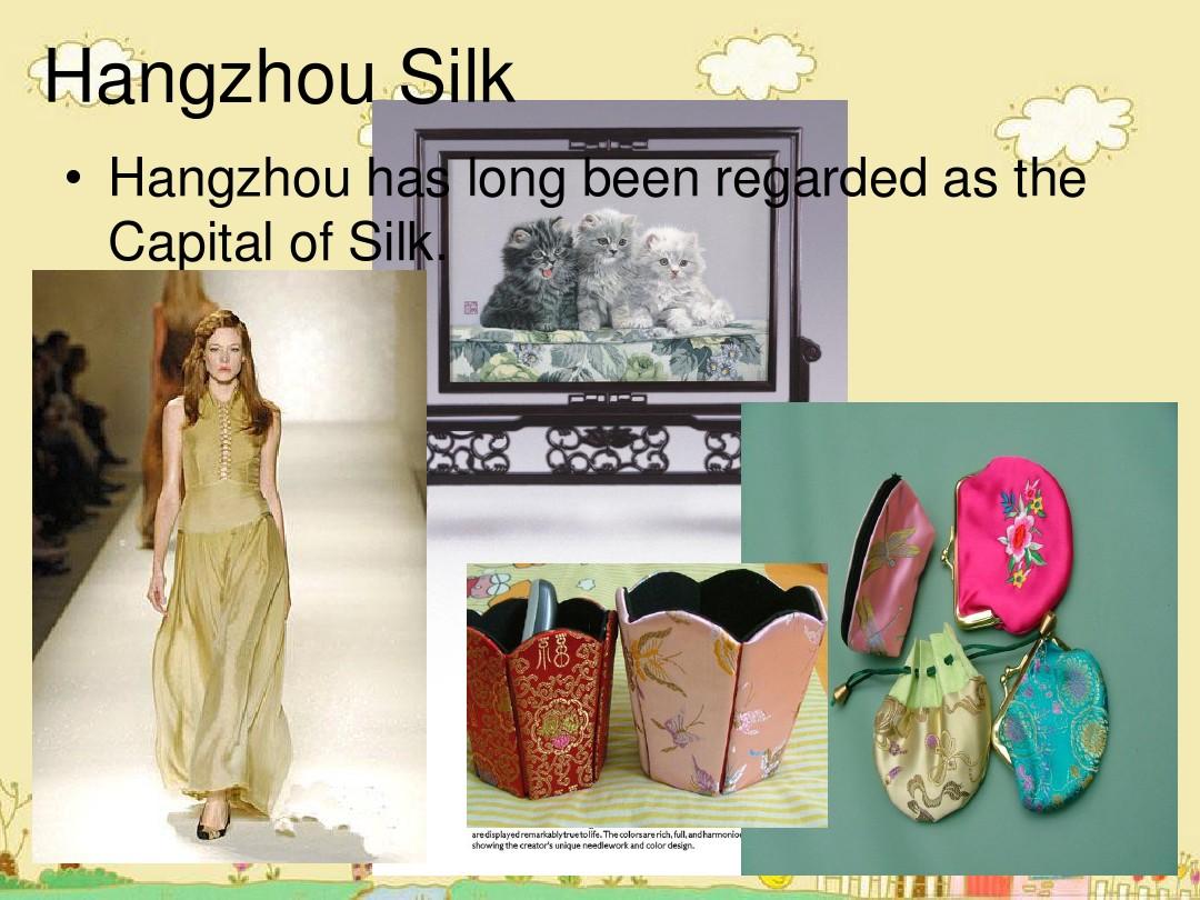 Title: Exploring the Beauty and Elegance of Hangzhou Silk Fashion: A Celebration of Chinese Tradition and Innovation