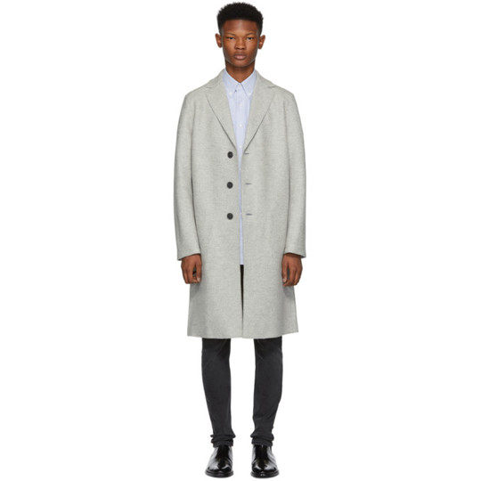 The Allure of the Grey-White Winter Coat