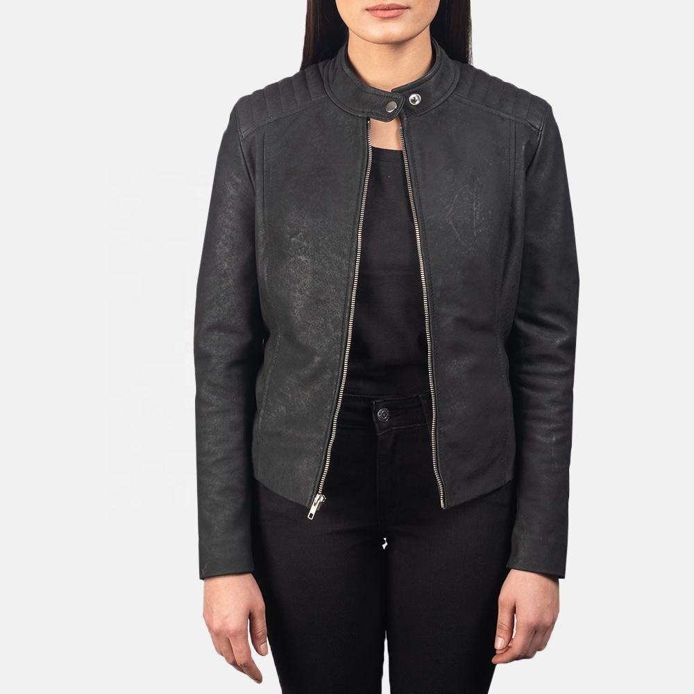 Title: Unveiling the Enigmatic Allure of Womens Leather Jackets: A Comprehensive Exploration