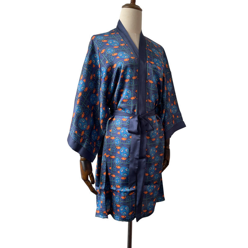 Title: Elevating Style and Comfort: The Enchanting World of Real Silk Kimono Womens Clothing