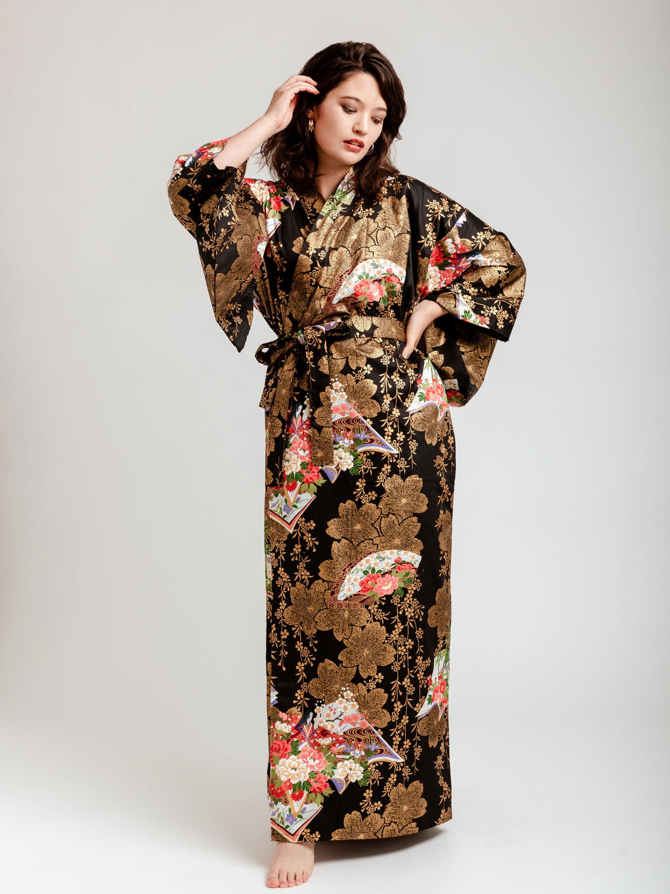 Title: Elevating Style and Comfort: The Enchanting World of Real Silk Kimono Womens Clothing