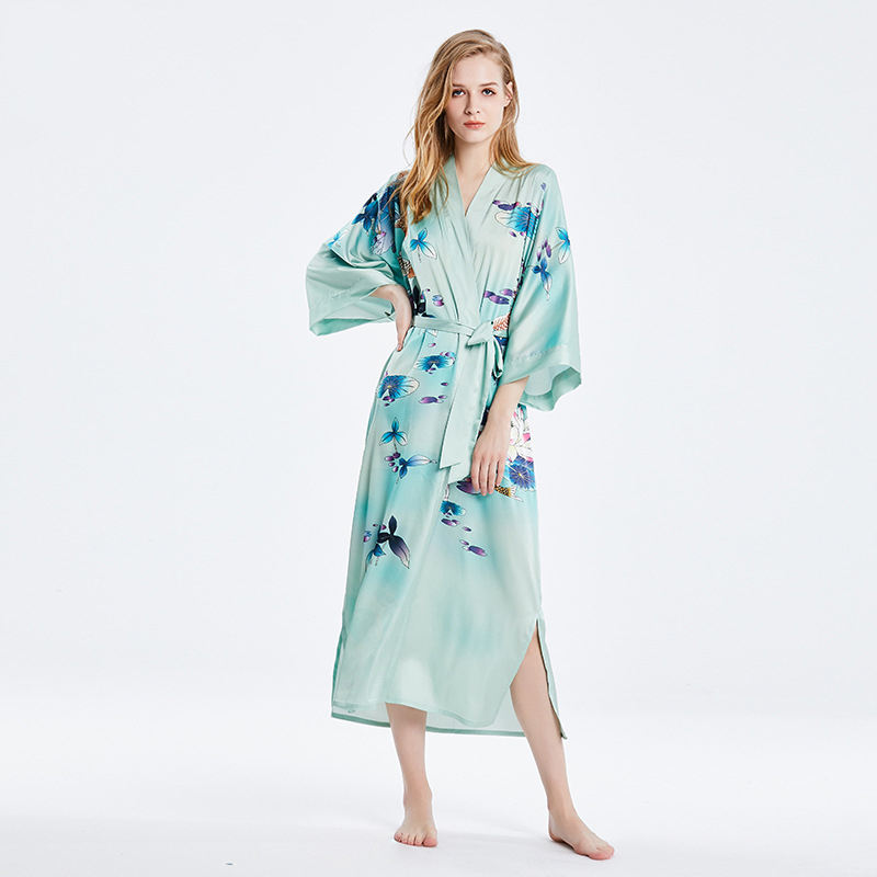 Title: Elevating Style and Comfort: The Enchanting World of Real Silk Kimono Womens Clothing