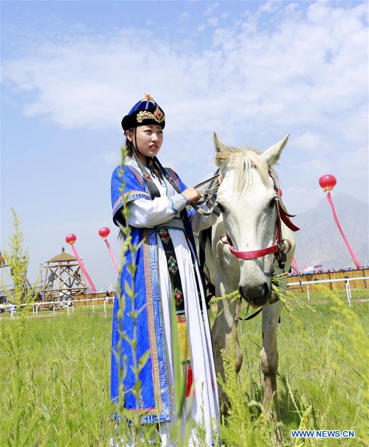 Title: Wild and Free: A Visual Journey through the Beauty of Inner Mongolian Womens Clothing