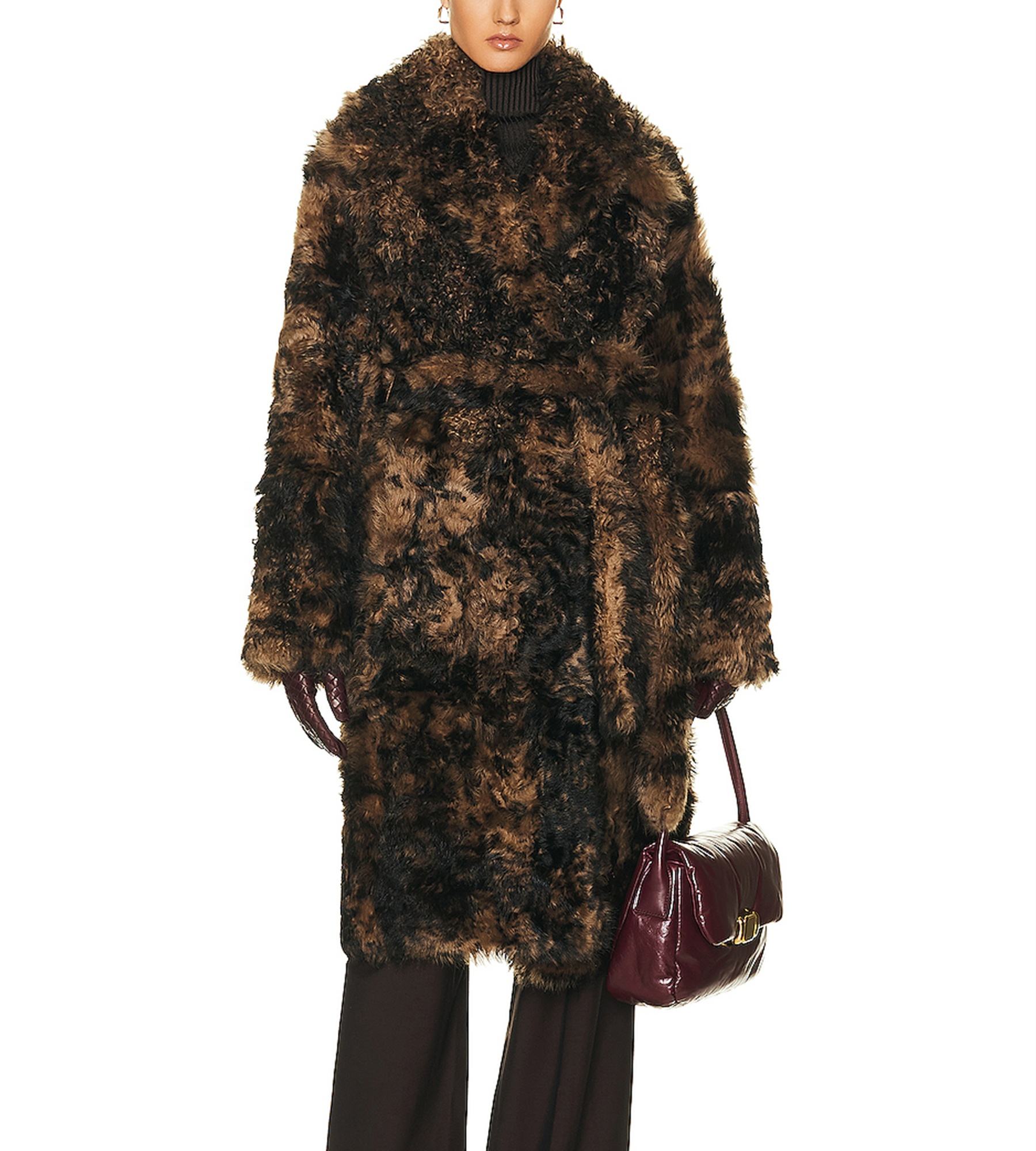 What Color Fur Collar to Pair with a Black Winter Coat