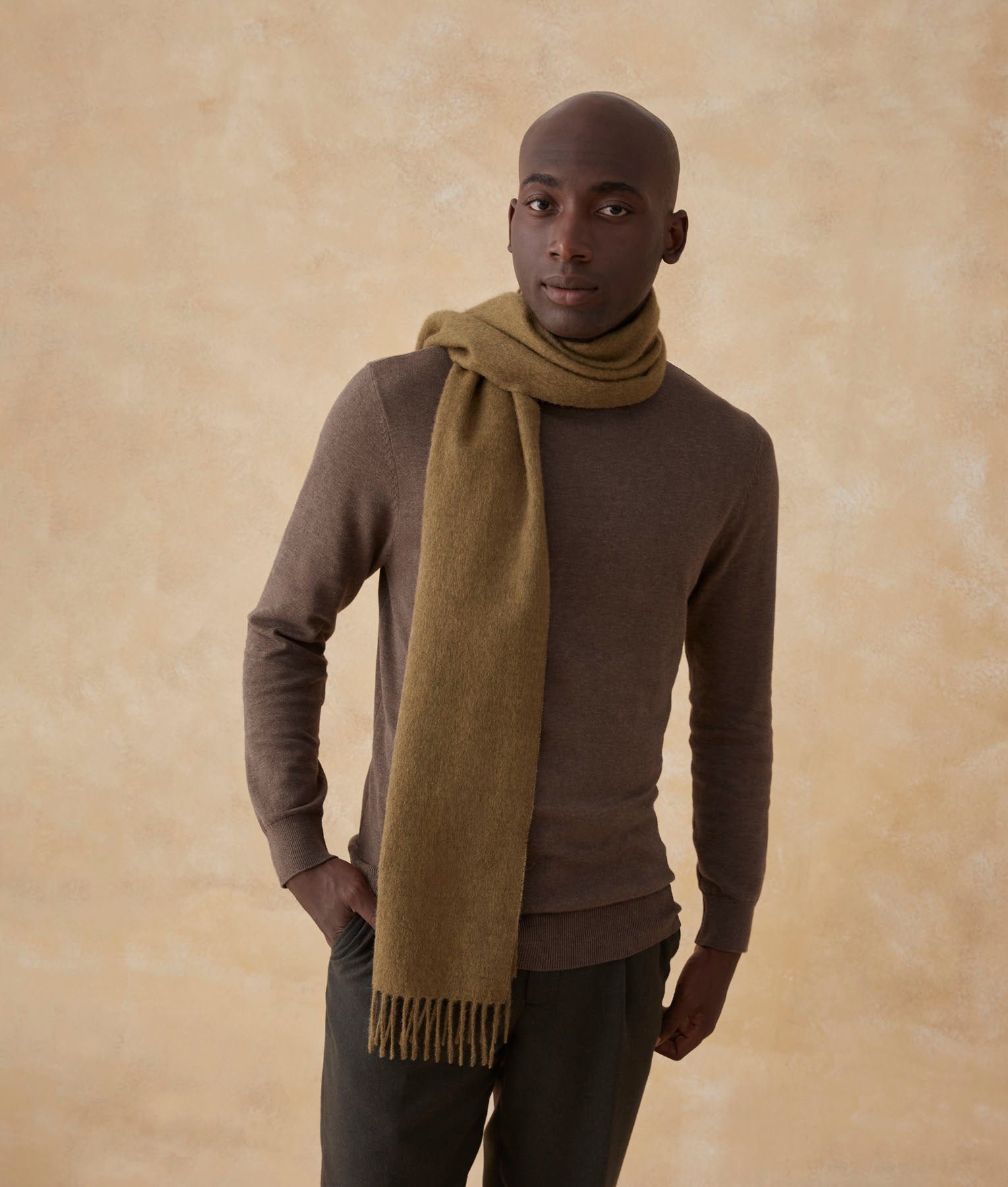 The Allure of the Men’s Scarf: Fashion, Function, and Feng