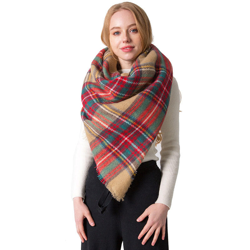 The Plaid Scarf: A Symbol of Winter Warmth and Cultural Tradition