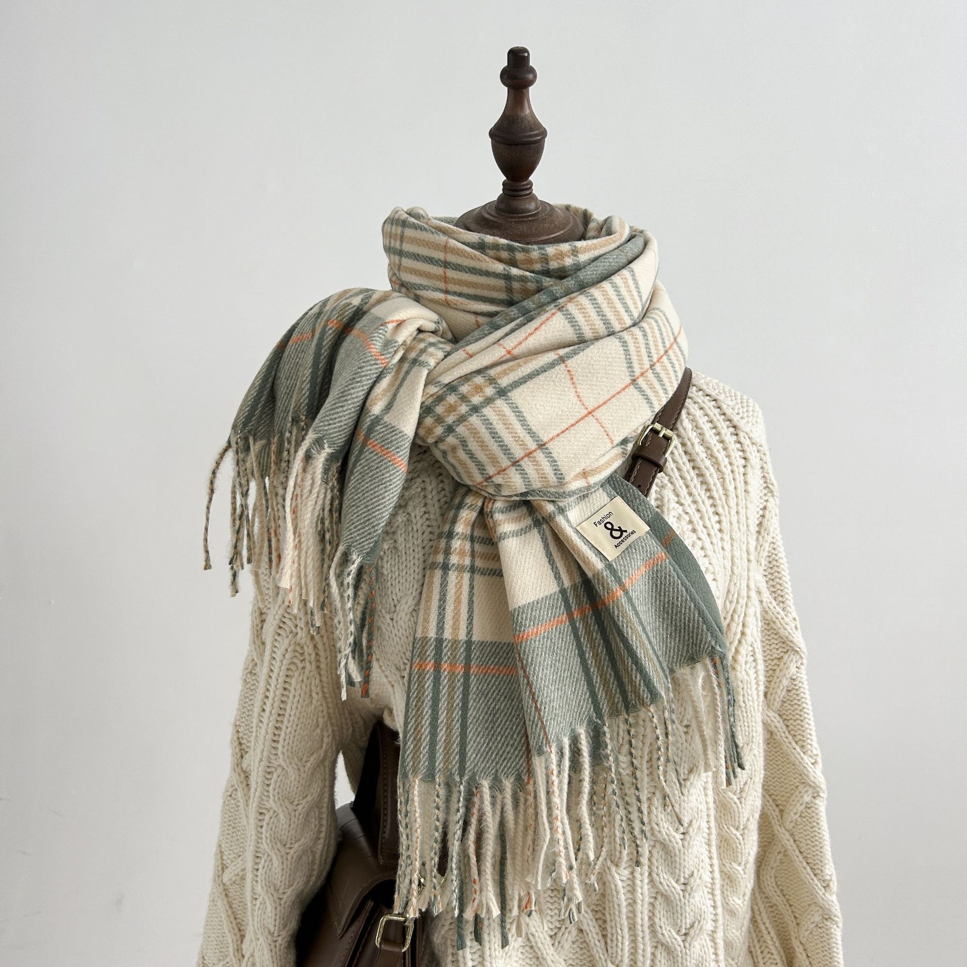 The Plaid Scarf: A Symbol of Winter Warmth and Cultural Tradition