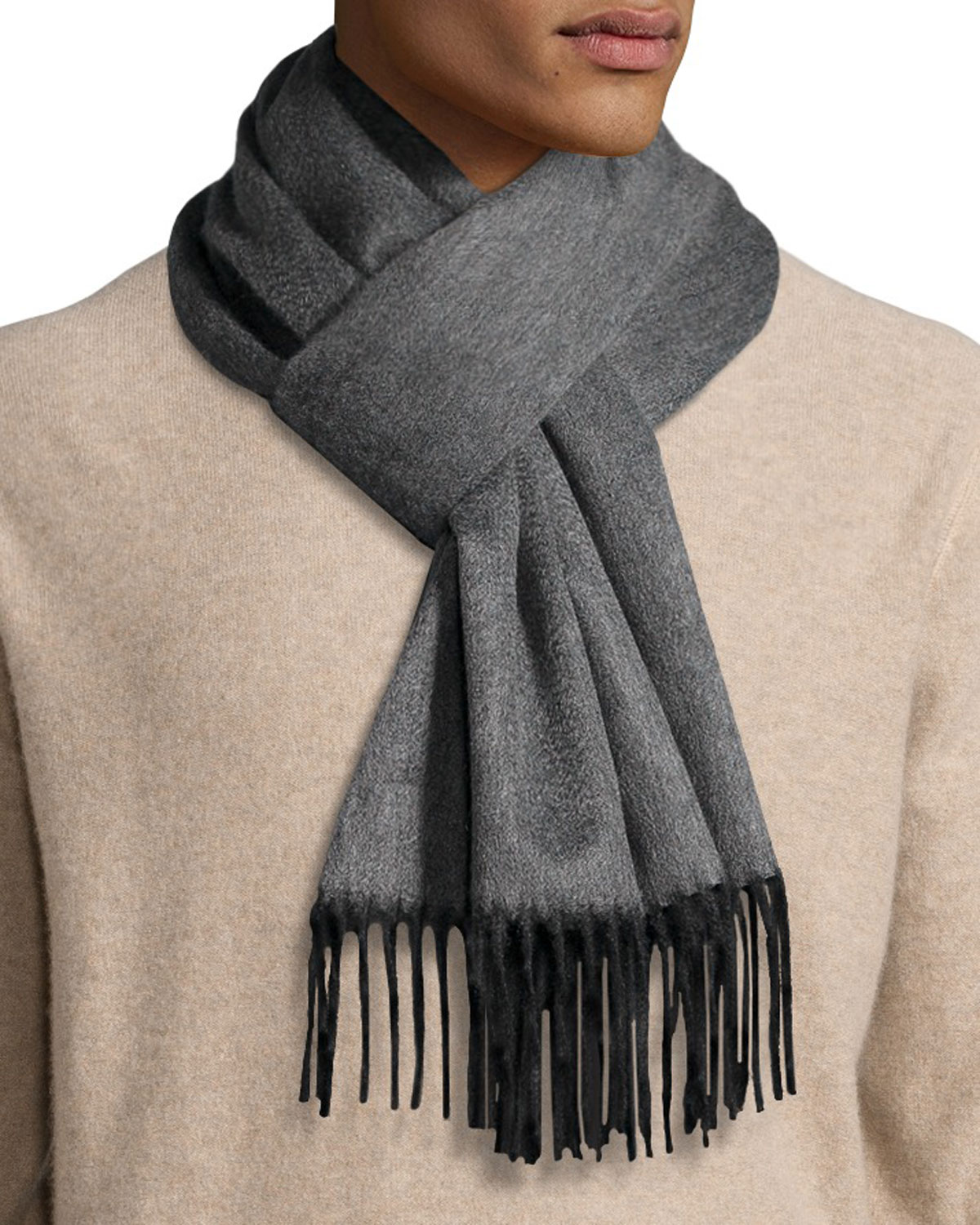 The allure of the scarf neck