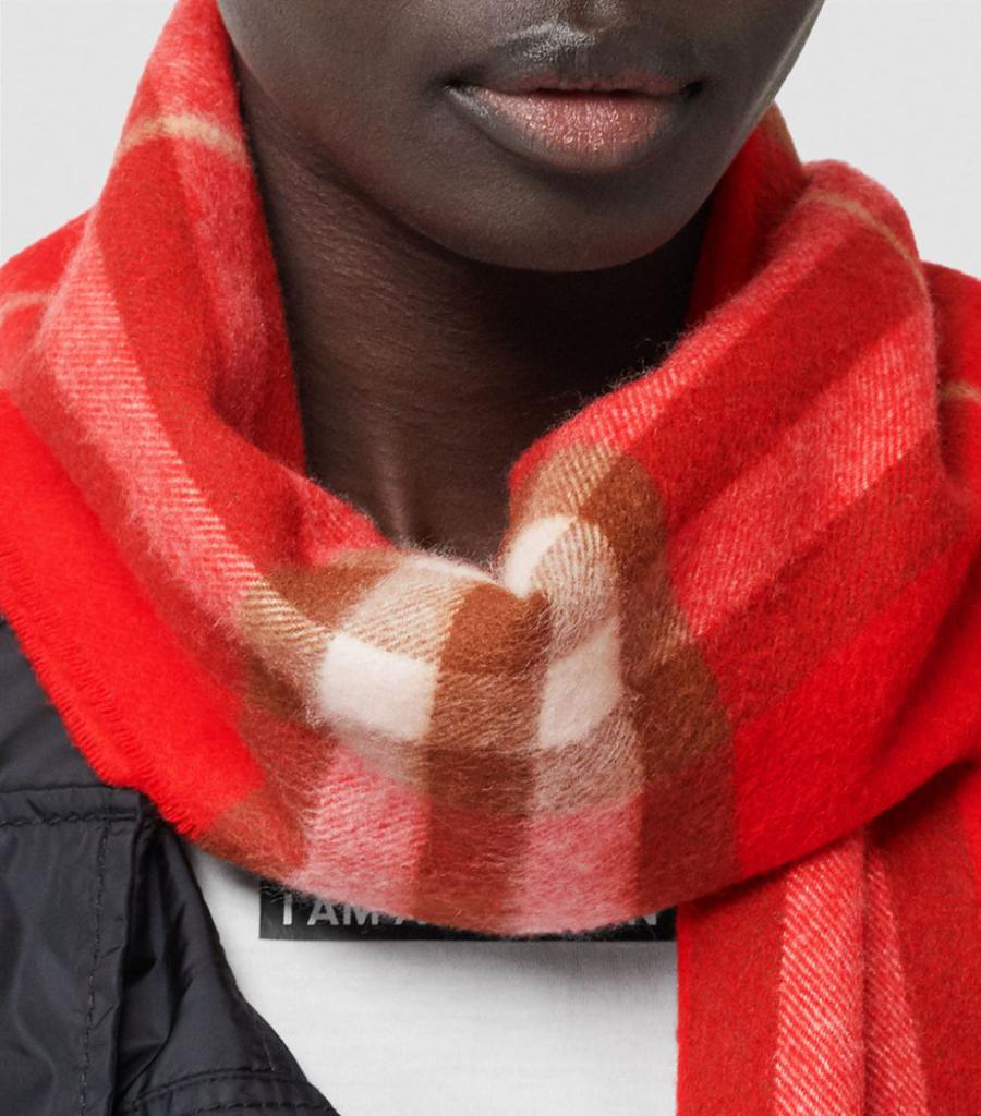 The Beauty of a Red Scarf