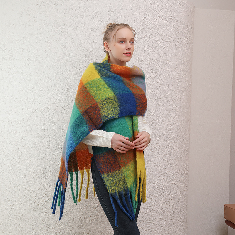 Scarf Display: Fashioning a Statement of Style and Warmth