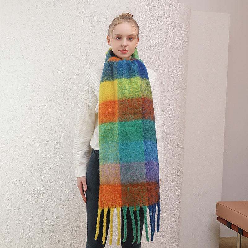 The Art of Knitting a Colorful Scarf