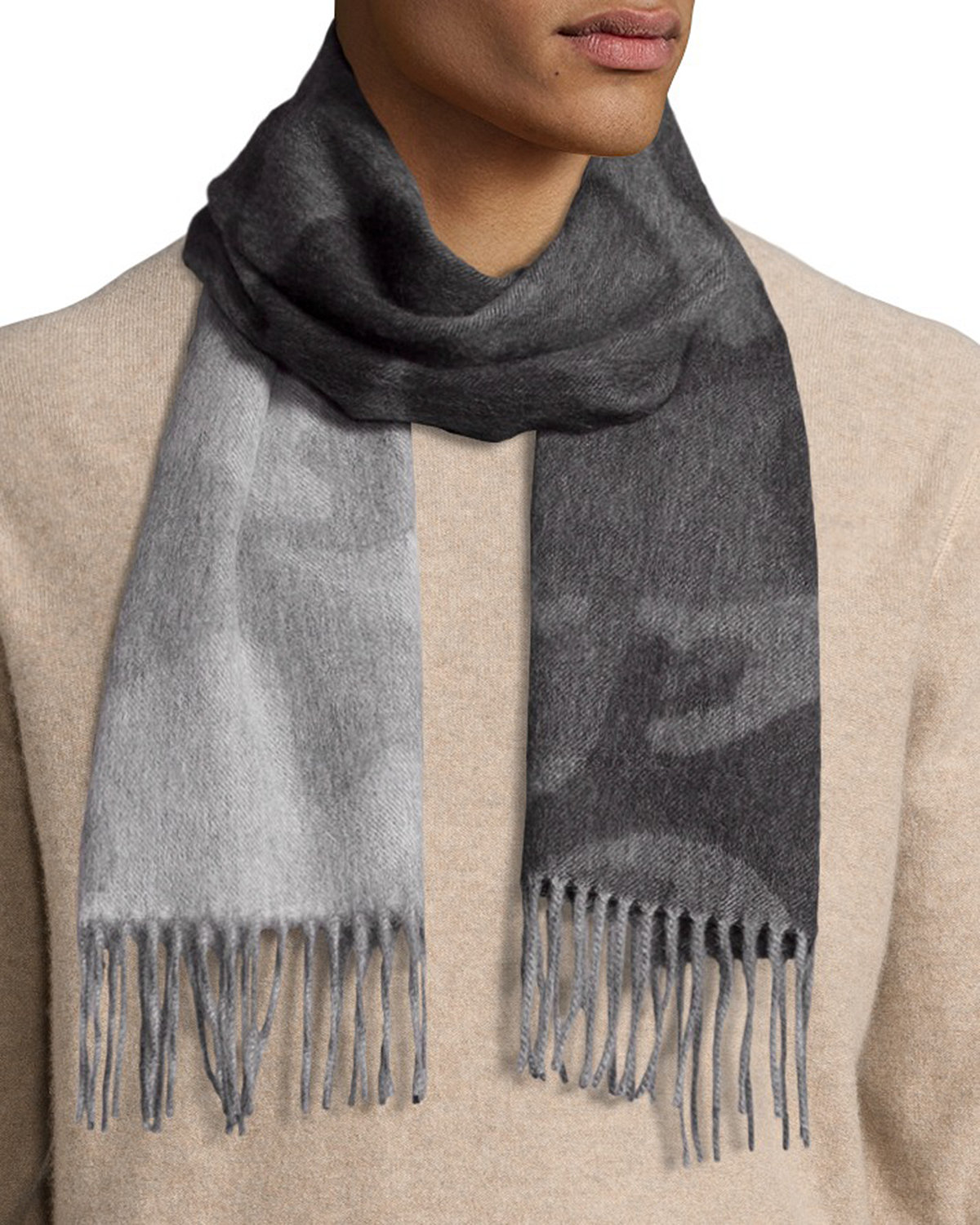 What Color Scarf to Wear with a Grey Coat?