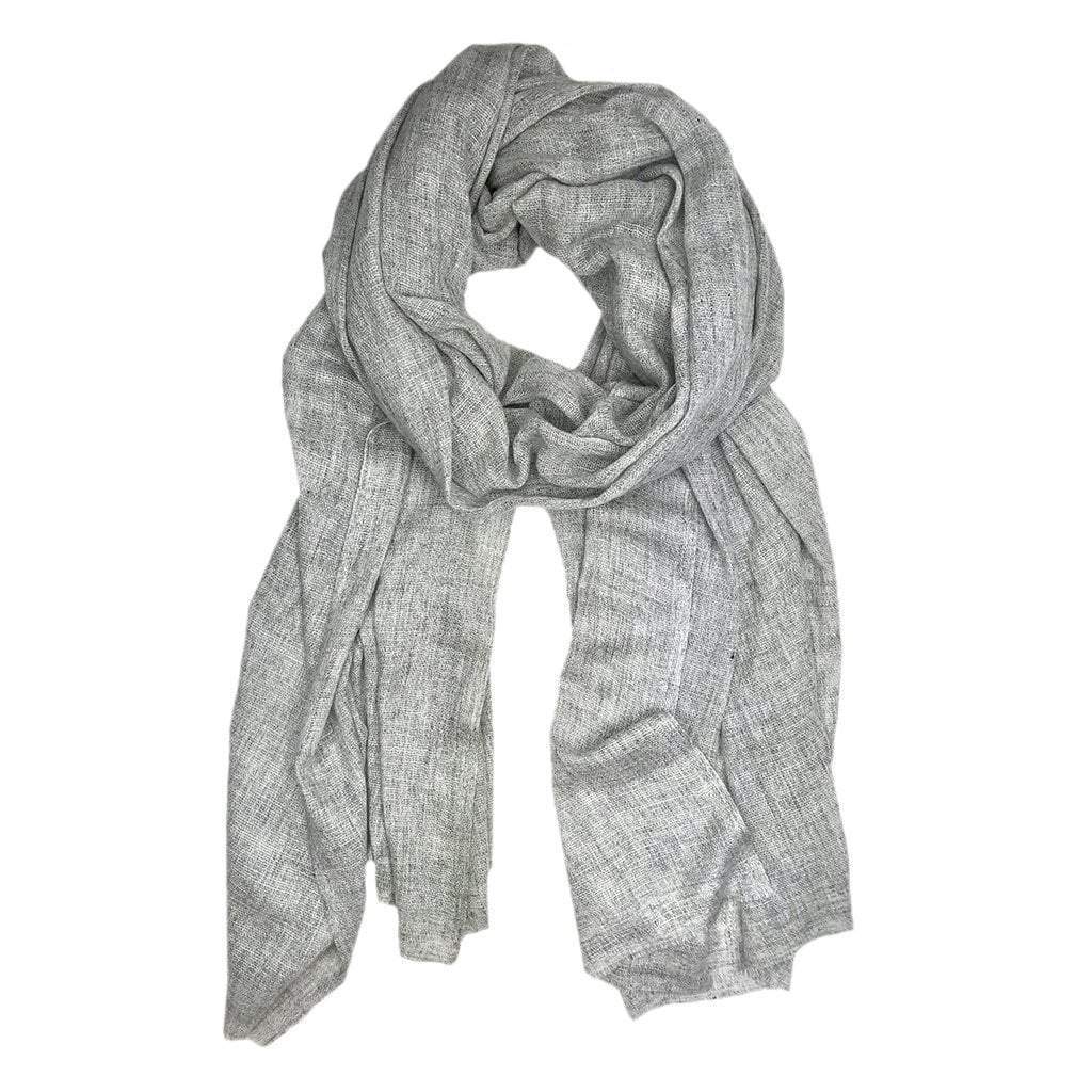 Gray Clothing and the Art of Scarf Pairing