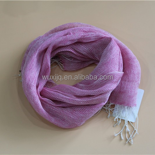 One-Thread Linked Plum Blossom Scarf