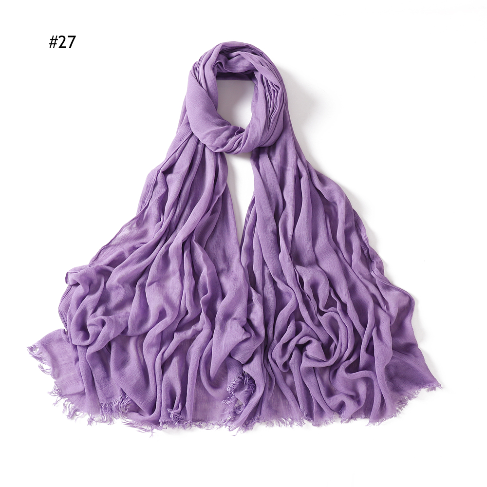 One-Thread Linked Plum Blossom Scarf