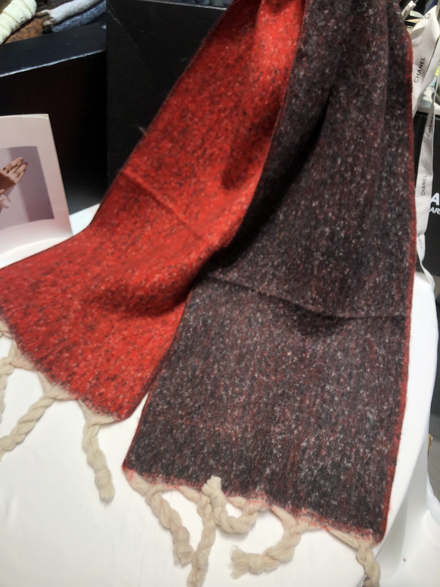 Red and What: A Study of Scarf Colors