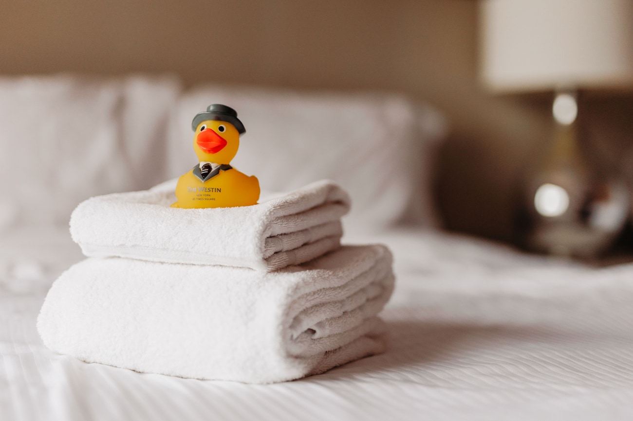 Title: The Little Ducks and Their Terrific Towel Bathrobes