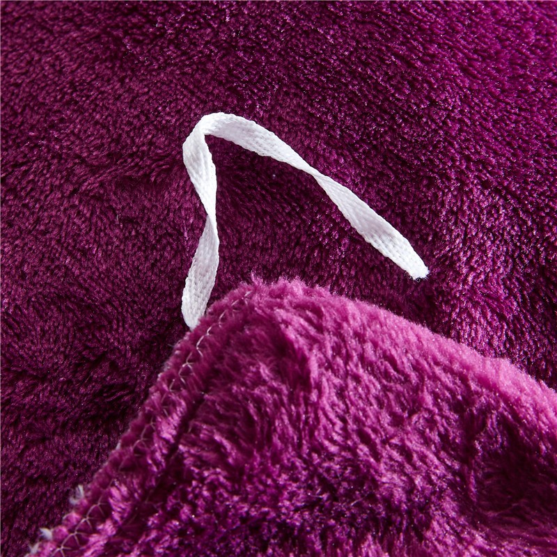 The mysterious transformation of a towel from white to purple